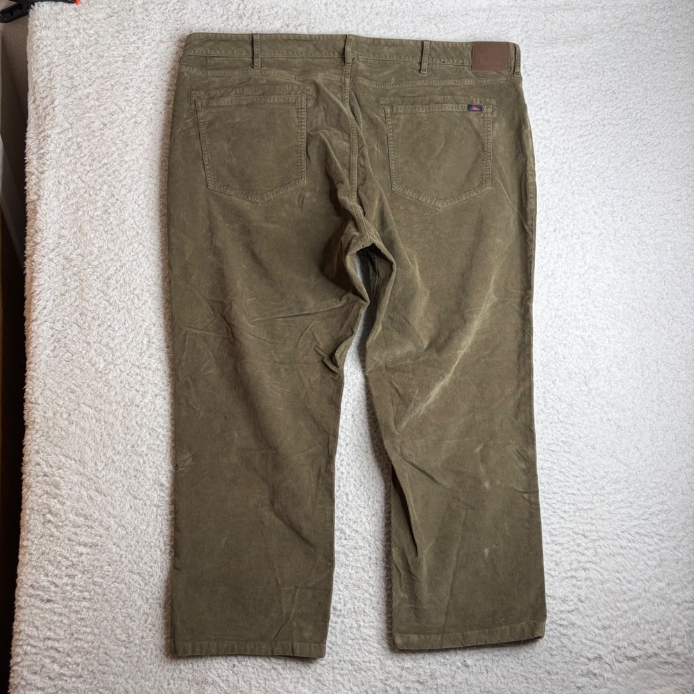 Faherty Brand Mens Olive Green Corduroy Pants Size 42 (44x27) MBF2317-SRO